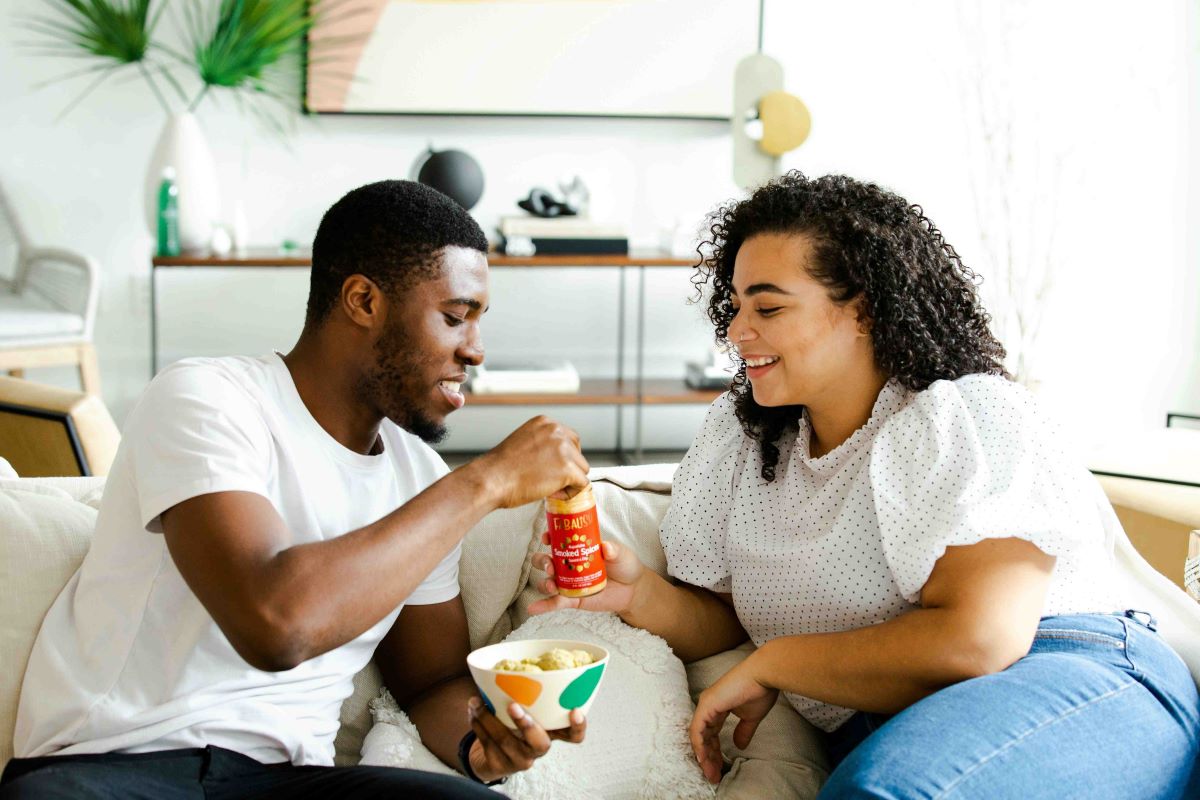 Happy Couple Enjoying Time Together